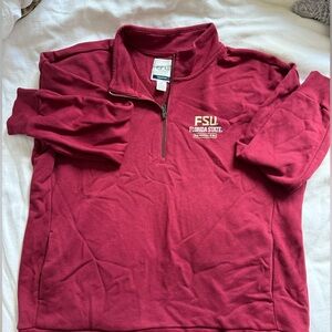 GEAR for sports- Big Cotton Florida State quarter zip